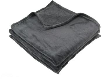 Plaid polaire (130 cm) Tendresse Anthracite