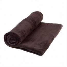 Plaid polaire (180 cm) Tendresse Chocolat