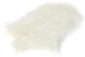 Plaid fourrure veritable peau de mouton du Tibet b