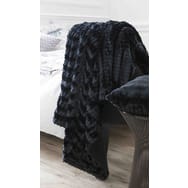 Plaid fausse fourrure ultra doux
