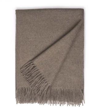 Plaid Laine Alpaga Luxe Taupe