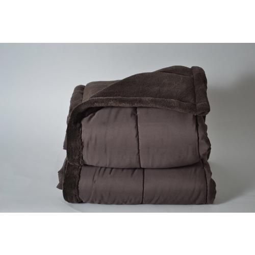 Toison dor Plaid en microfibre