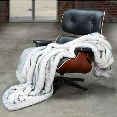 HUSKY plaid en fausse fourrure HUSKY plaid en fausse fourrure