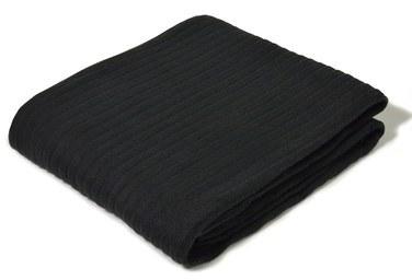 Plaid Uni à lAspect gaufré et Rayé