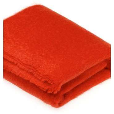Plaid Mohair Rouge Luxe 140 X 180 cm