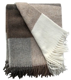 Plaid Alpaca - Laine - Isotta 1 -140X200