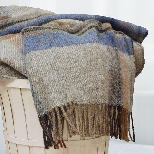Plaid en laine vierge NORVEGIA