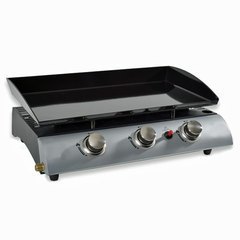 Plancha Gaz 3 Feux 7,5 Kw Acier émaillé