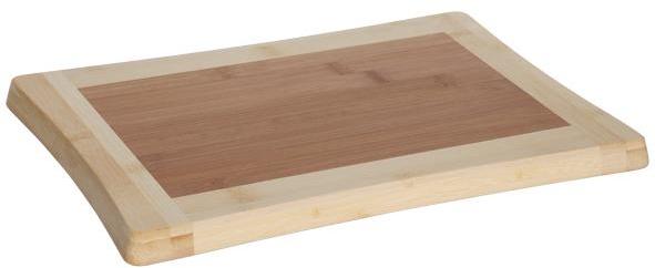 Planche à découper en bois de bambou 33cm x 23cm x