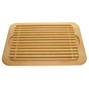 Planche à pain en hêtre avec grille amovible 38.5x