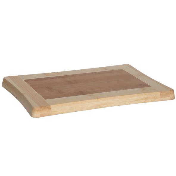 Planche à découper en bois de bambou 29cm x 19cm x