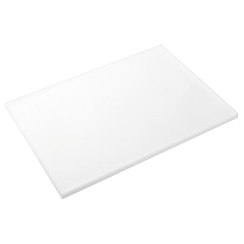 Plaque de découpe en polyéthylène blanc p500