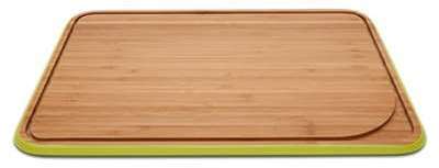 Planche à découper verte en bambou Pebbly Pebbly