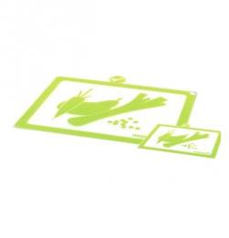 Planche à découper silicone Légumes (x2)