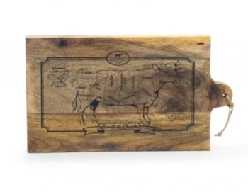 Planche à Découper en Bois Boeuf