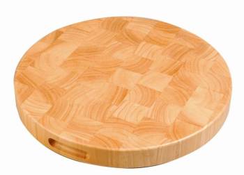 Planche à Découper En Bois Ronde - Ø400mmx45mm