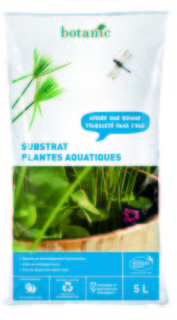 Substrat plantes aquatiques 5L Substrat plantes aquatiques