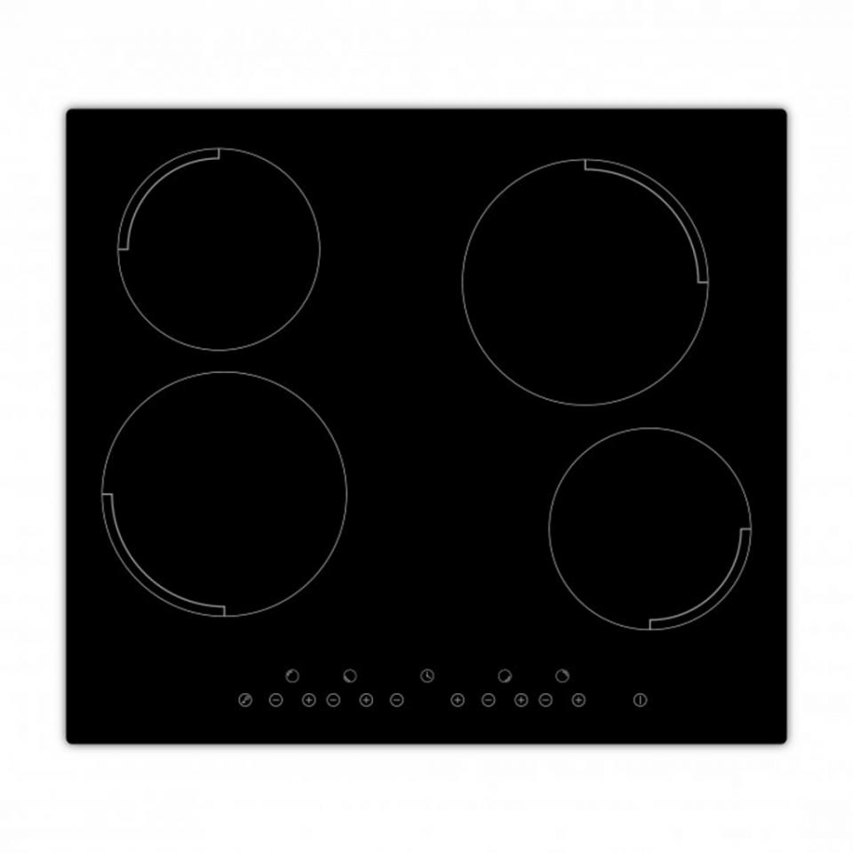 Exquisit Plaque de cuisson en vitrocéramique encas