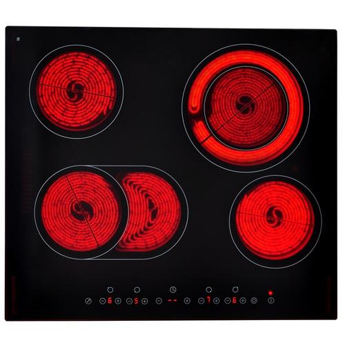 VidaXL Table de cuisson en Schott vitrocéramique 4