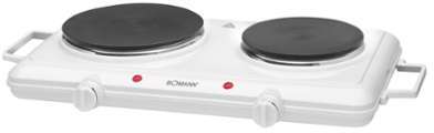 Bomann Plaque de cuisson double DKP 5028 CB 2500 W