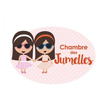 Plaque de porte Jumelles Plaque de porte Jumelles
