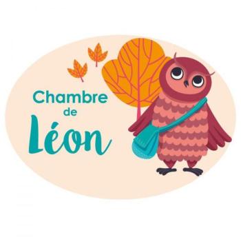 Plaque personnalisée Hibou Plaque personnalisée Hibou