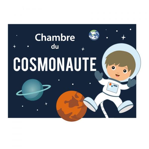 Plaque de Porte Cosmonaute Plaque de Porte Cosmonaute