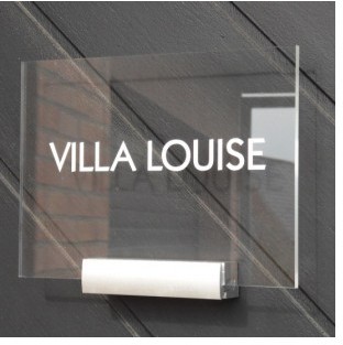Plaques de maison PLEXIGLAS Design