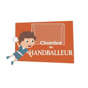 Plaque de porte Handballeur Plaque de porte Handballeur