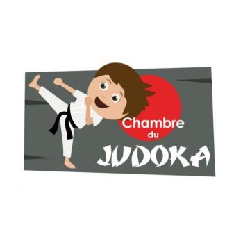 Plaque de porte Judoka Plaque de porte Judoka