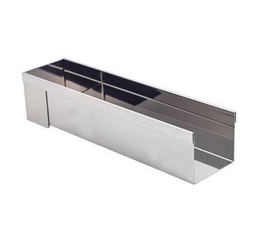 Gouttière démontable en inox 30 x 8 cm De Buyer