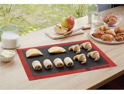 Tapis de cuisson perforé professionnel en fibre de Tapis de cuisson perforé professionnel