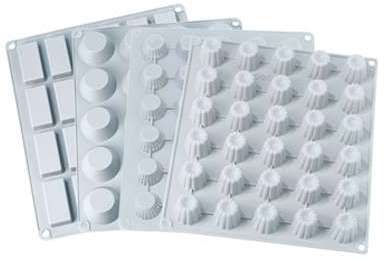 Lot assortiment 4 grandes plaques à pâtisseries: m