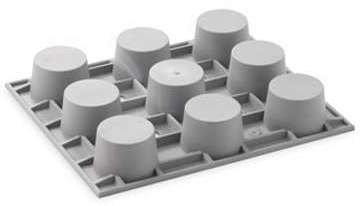 Elastomoule 9 mini-muffins De Buyer