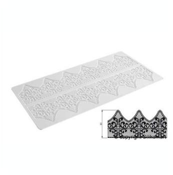 Tapis à dentelle silicone Fantaisie Silikomart Tapis à dentelle silicone