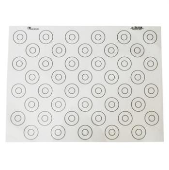 Tapis silicone spécial macarons 40x30 cm De Buyer Tapis silicone spécial macarons