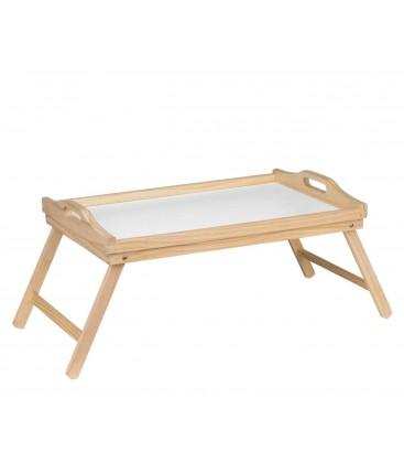 Plateau Petit-déjeuner au Lit en Bois Pliable
