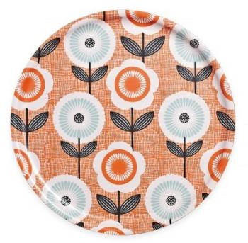 Plateau Rond Vintage Diam 35 cm Mr & Mrs Clynk