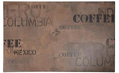 Plateau de table rectangulaire Werzalit coffee 110