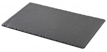 Plateau Rectangulaire Ardoise 40 x 25 cm Basalt Revol Plateau Rectangulaire Ardoise