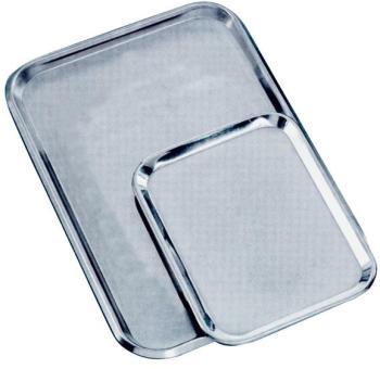 Plateau de service en inox 48 x 33,3cm - AZ boutiq