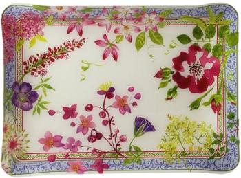Plateau de service Millefleurs petit modèle