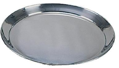 Plateau de service rond inox 355mm