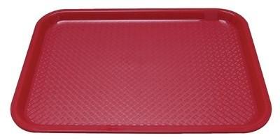 Plateau self-service Kristallon 305 x 415mm rouge Plateau self-service Kristallon