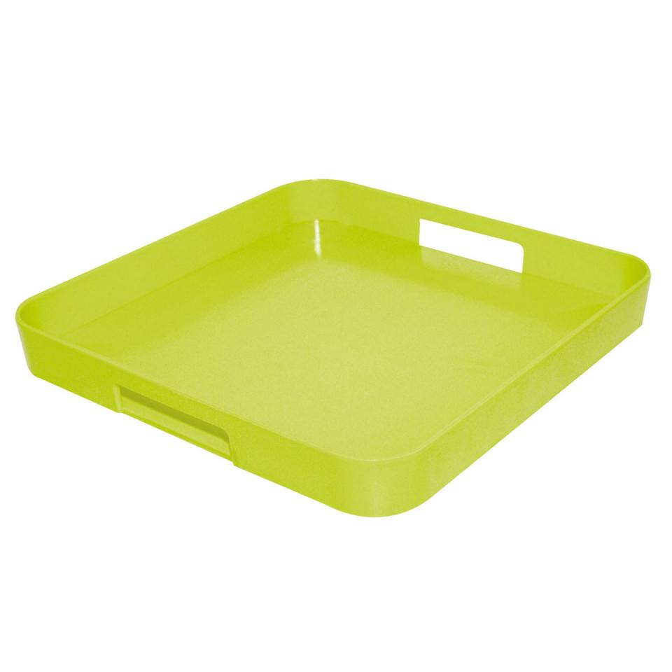 Plateau New Gallery Carré Vert 33 x 33 cm Plateau New Gallery Carré