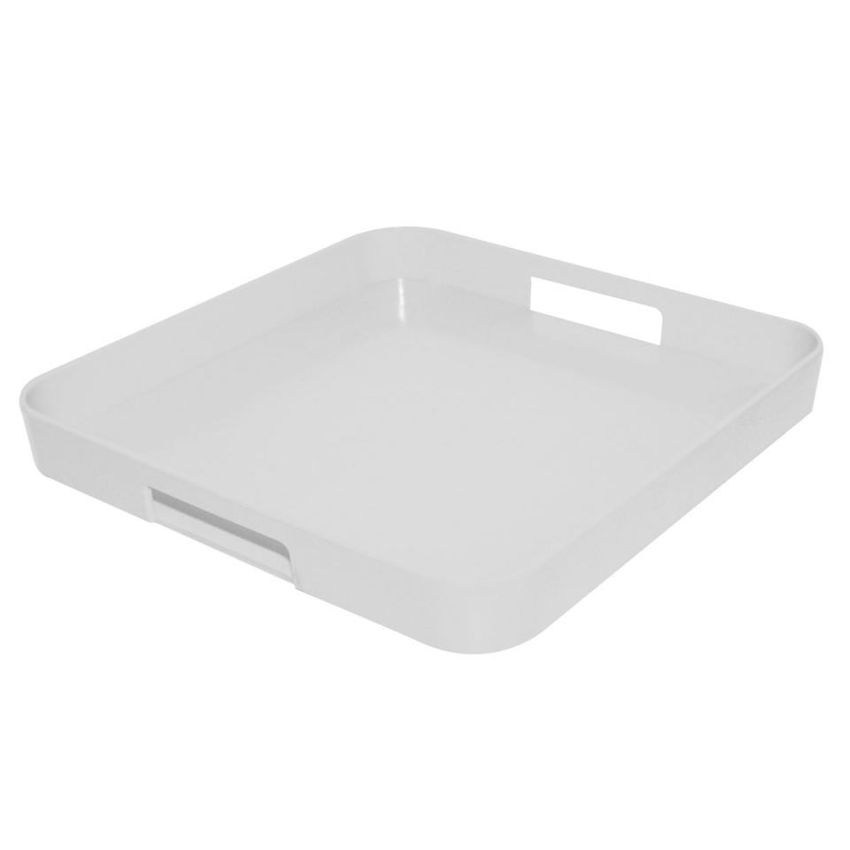 Plateau New Gallery Carré Blanc 33 x 33 cm Plateau New Gallery Carré