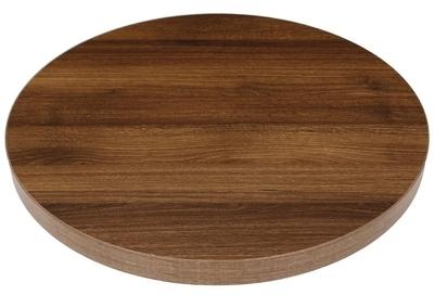 Plateau de table carré Bolero 600mm épaisseur 48mm