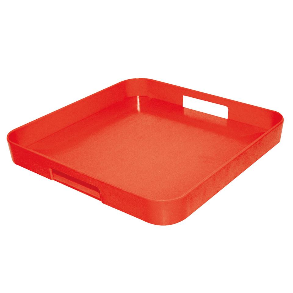 Plateau New Gallery Carré Rouge 33 x 33 cm Plateau New Gallery Carré