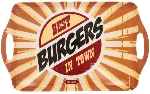 Plateau En Mélamine Pub Vintage Usa Fast Food Best