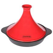Tajine en fonte émaillée et céramique diamètre 24c